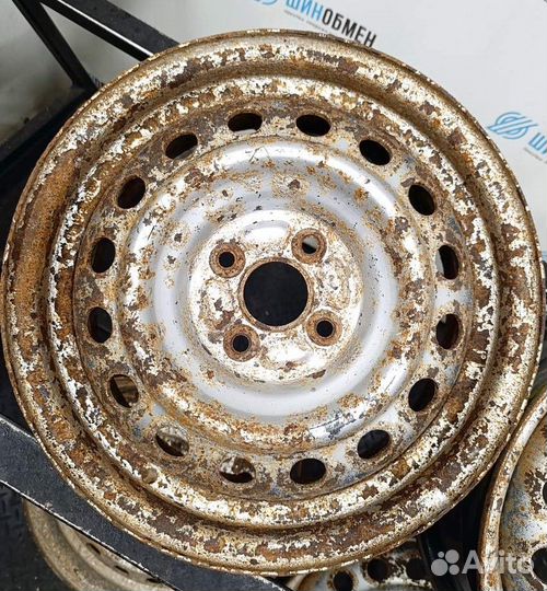 Диски штампованные R15 4x100 6J Dia-54.1 ET-48