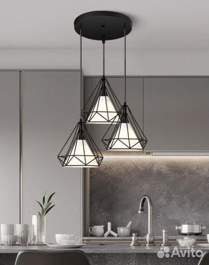 Люстра лофт