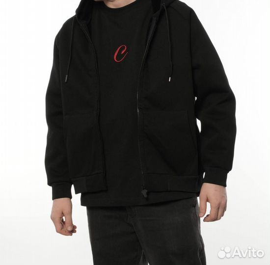 Syna world зип худи черная