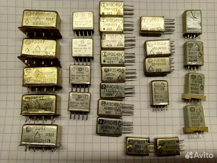 Реле и переключатели (тумблеры)