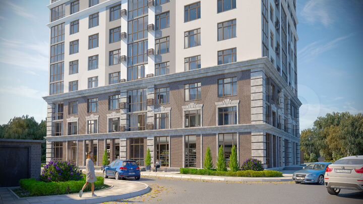 3-к. квартира, 75 м², 5/16 эт.