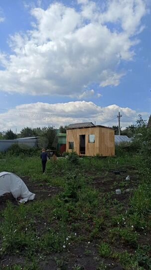 Дом 15 м² на участке 9 сот.