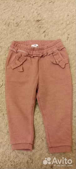 Куртка ветровка и брюки для девочки 86