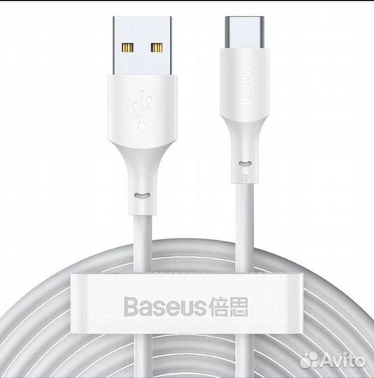 Кабель быстрой зарядки USB Type C