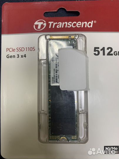 Ssd m2 nvme Transcend 512