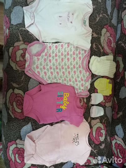 Детская одежда для девочек пакетом