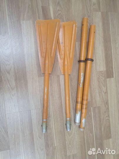 Весла алюминиевые разборные