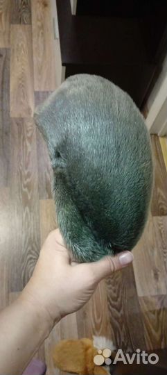 Меховая мужская кепка