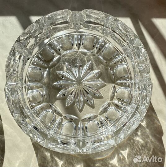 Хрустальная пепельница