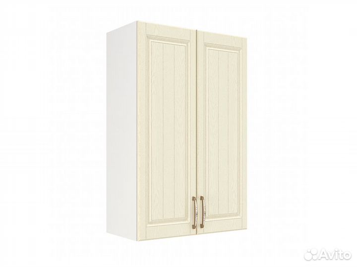 Кухня Лондон корпус шв 600 белый фасад шв 600 дуб