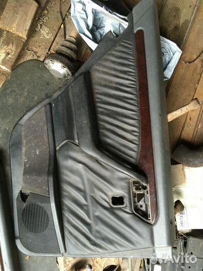 Задние обшивки дверей w202 кожа