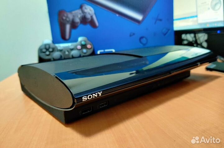 Прошитая PS3 Super Slim + 100 Игр