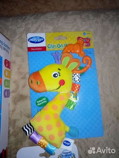 Детские новые погремушки на коляску