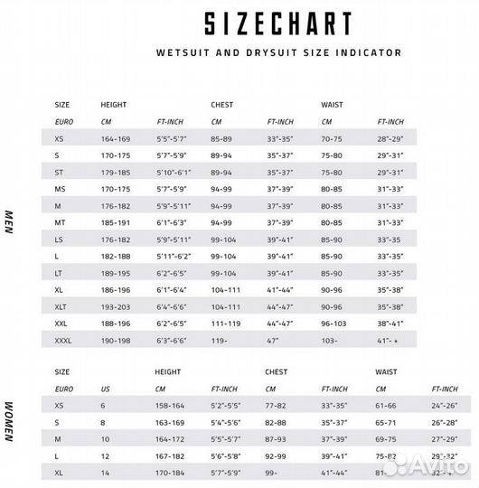 Сухой гидрокостюм Mystic Force Drysuit размер L