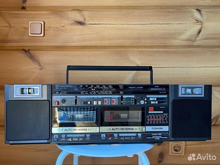Кассетный магнитофон toshiba vintage
