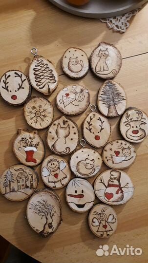 Спилы из дерева