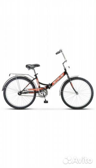 Велосипед 24 stels pilot 715 z010 черный/красный