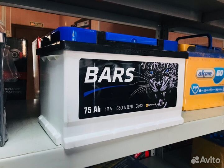Аккумулятор 75 Bars на Ford Opel