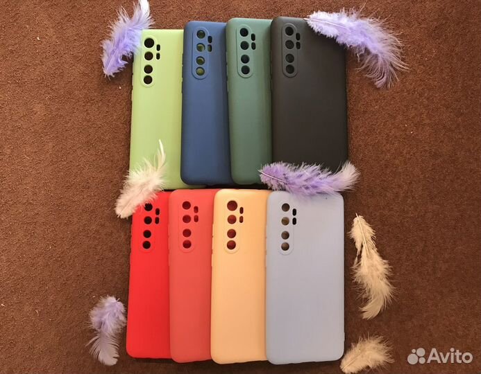 Чехол силиконовый Xiaomi Mi Note 10 lite