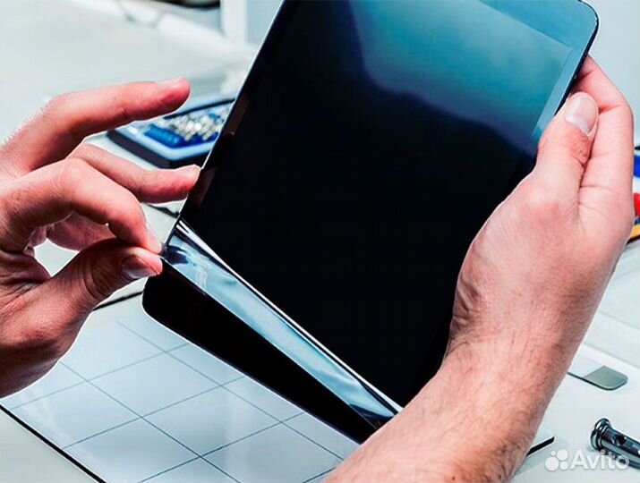 Ремонт планшетов / Замена экрана / Замена батареи