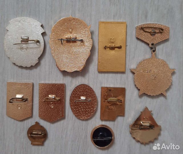 Значки СССР вмф разные