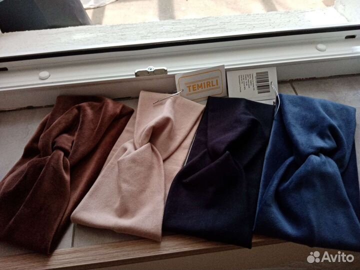 Велюровые повязки на голову