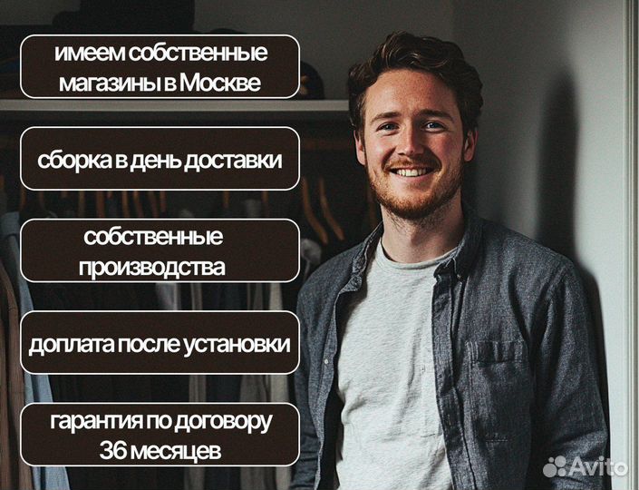 Шкаф распашной угловой