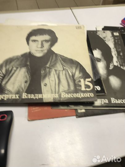 Виниловые пластинки высоцкого