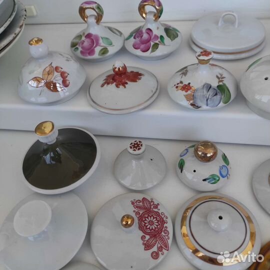 Крышки для чайников фарфор. ссср, гдр