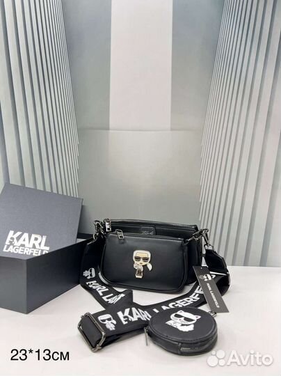 Кроссбоди-тройка Кarl Lagerfeld