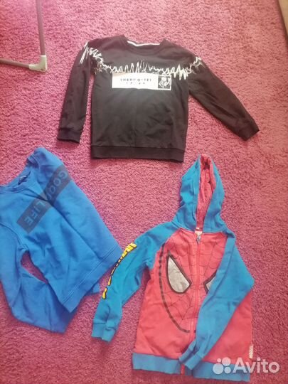 Мешок вещей для мальчика 5-7 лет