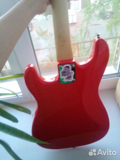 Электрогитара Fender squier MM Stratocaster Red