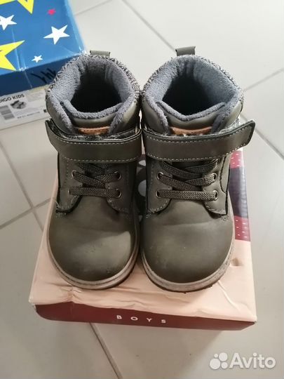 Ботинки демисезонные для мальчика 25 размер