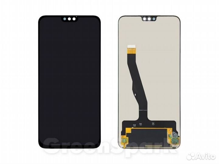 Дисплей для Huawei Honor 8X/9X Lite +тач черный C