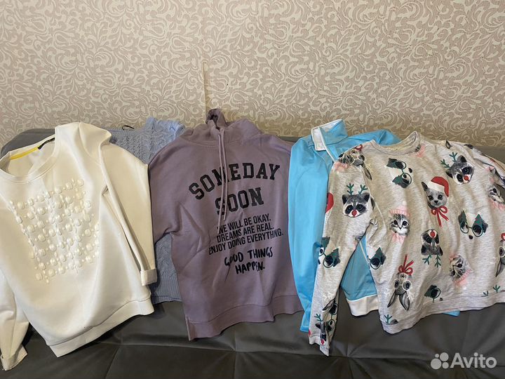 Вещи пакетом для девочки 140-152