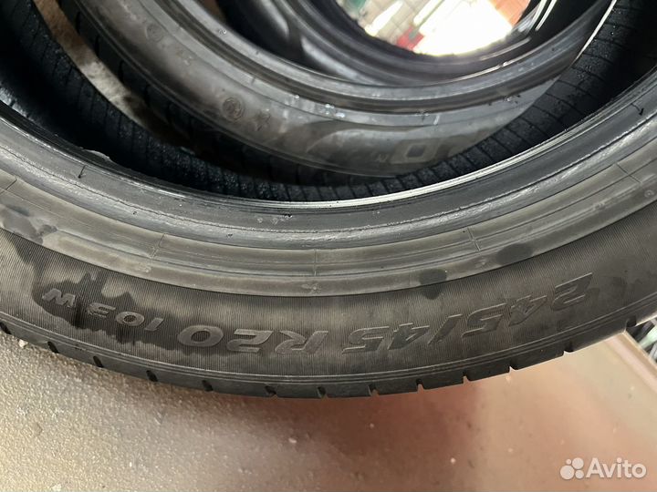 Pirelli P Zero 245/45 R20 и 275/40 R20 103W