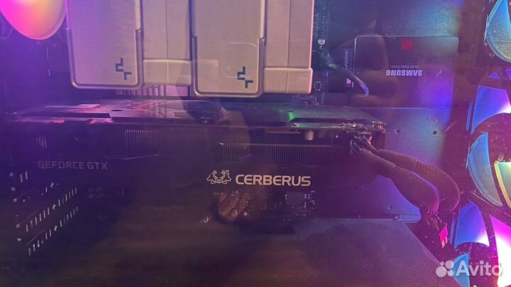 Видеокарта Asus Cerberus GTX 1070 Ti A8G (8 гб)