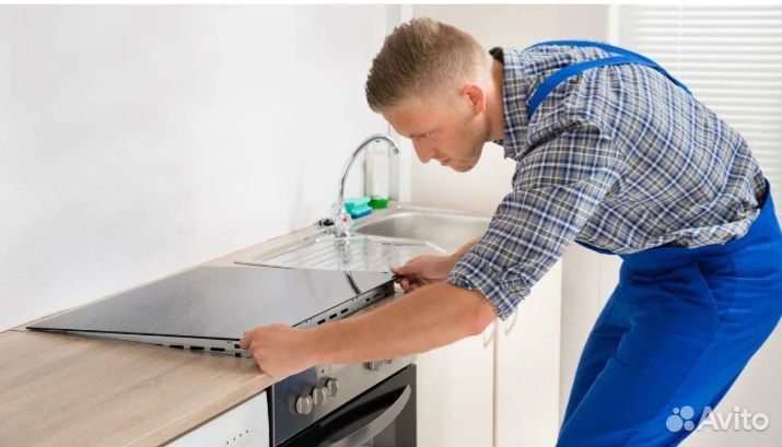 Установка стиральная машина.посудомоечная машина