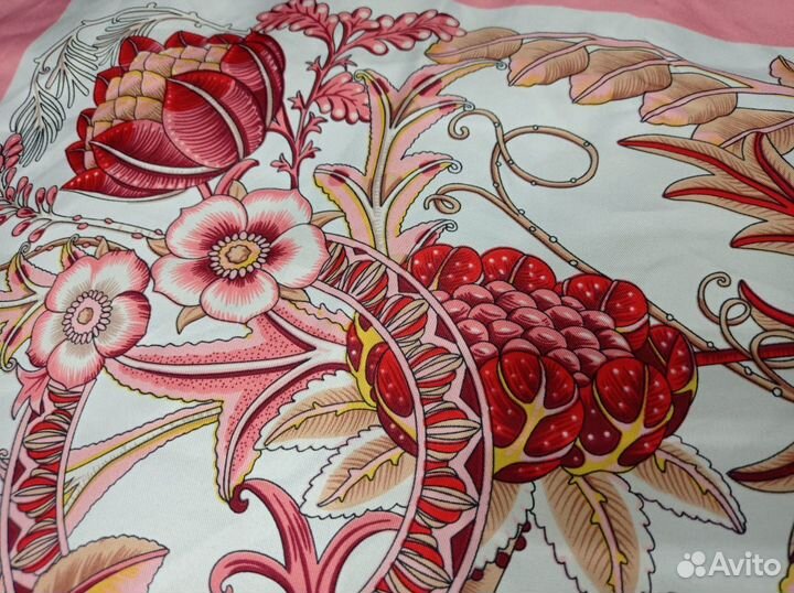 Платок шелковый винтаж kenzo италия