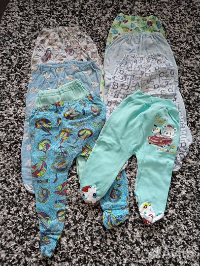 Детские вещи пакетом от 0 до года