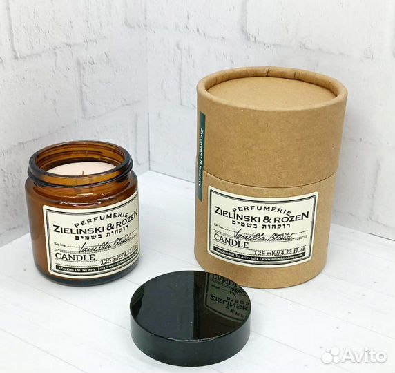 Парфюмированная свеча Vanilla Blend 125ml