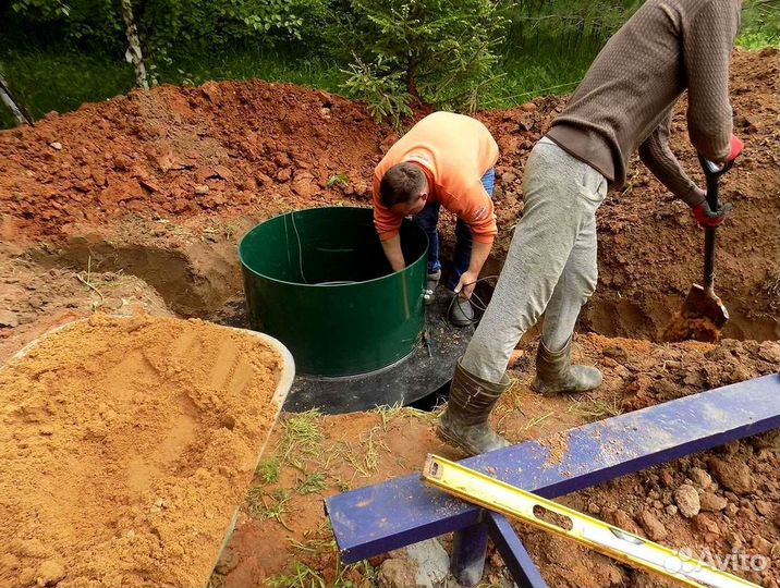Септик для дома и дачи. Установка под ключ