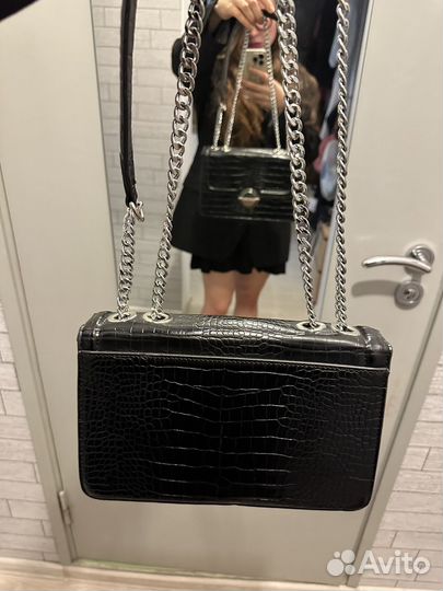 Сумка Bershka черная