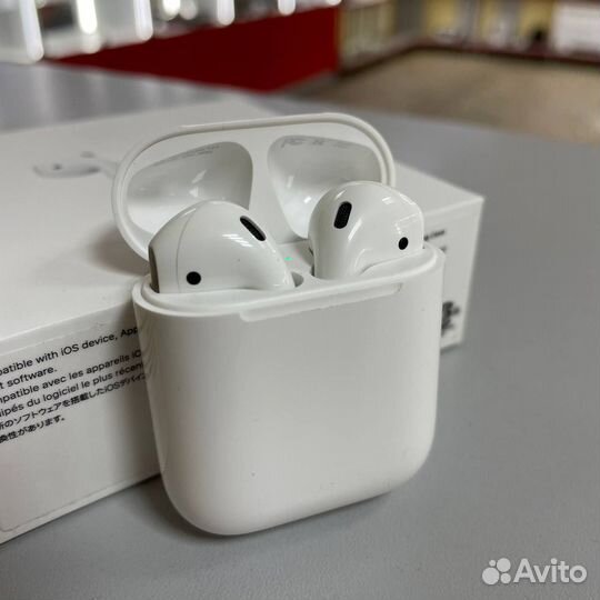 Оригинальные наушники Apple AirPods 2 (Р)