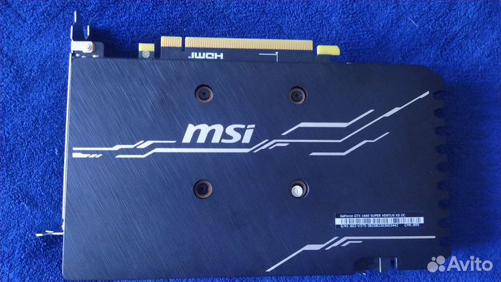 Продам видеокарту MSI GeForce GTX 1660 super ventu