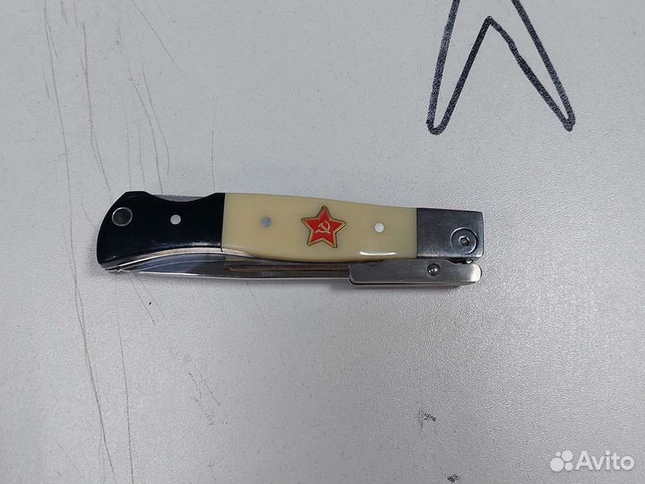 Складная финка нквд со звездой