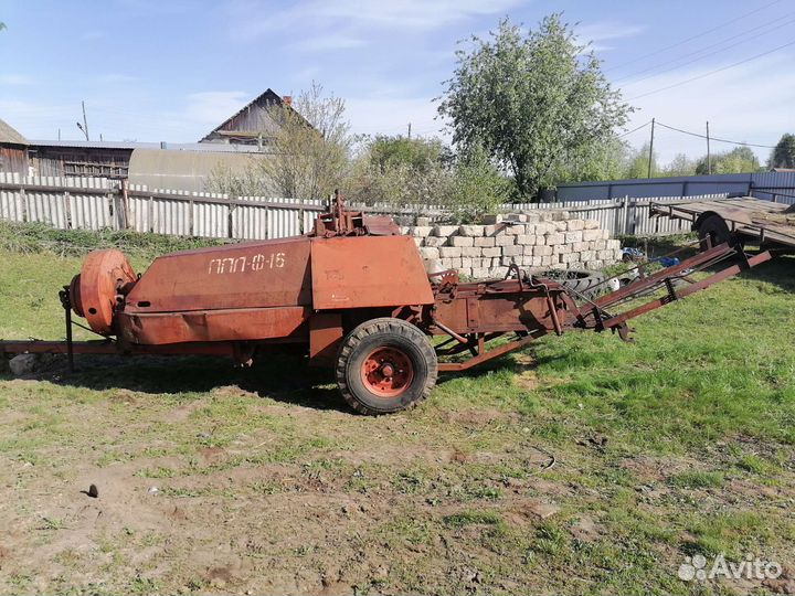 Пресс-подборщик Киргизстан ППЛ-Ф-1.6, 1990