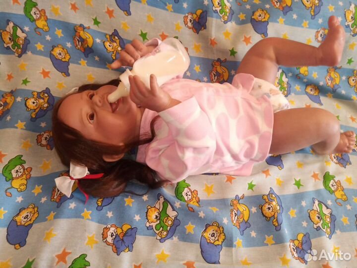 Кукла Реборн Бэгги 60см