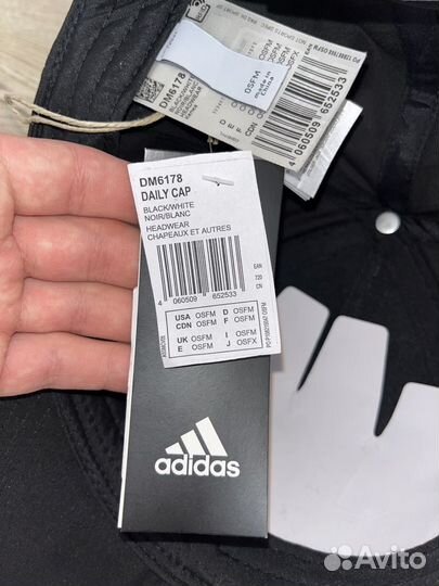 Бейсболка adidas оригинал новая