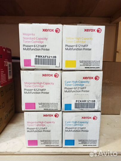 Картриджи Xerox Phaser 6121, оригинал